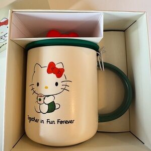 Starbucks Hello Kitty 16oz Mug with Lid
